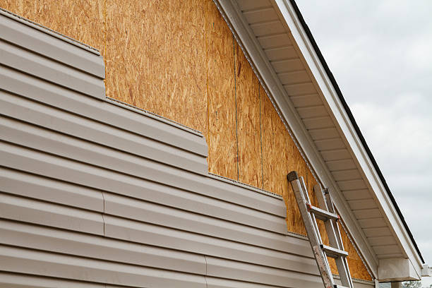 Professional Emergency Siding Repair technician working in Saint Johns, FL